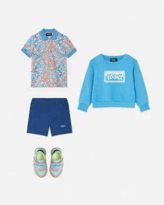 Bedrucktes Sweatshirt aus Baumwolljersey für Kinder