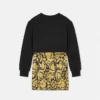 Bedrucktes Sweatshirtkleid aus Baumwolljersey für Kinder