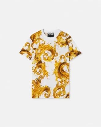 Bedrucktes T-Shirt aus Baumwolljersey