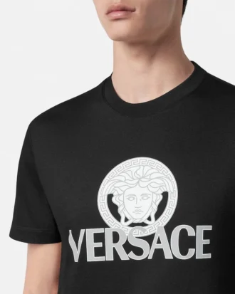 Bedrucktes T-Shirt aus Baumwolljersey