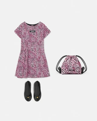 Bedrucktes Viskosekleid für Kinder
