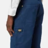 Überfärbte Carpenter-Hose aus Canvas
