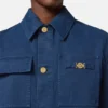Überfärbte Carpenter-Jacke aus Canvas