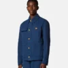Überfärbte Carpenter-Jacke aus Canvas