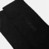 Bestickte gerippte Baumwollsocken