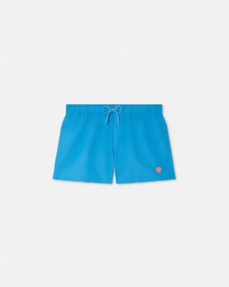 Bestickte Medusa-Badeshorts