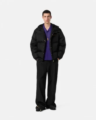 Bestickte Pufferjacke