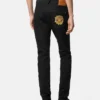 Bestickte Slim-Fit-Jeans