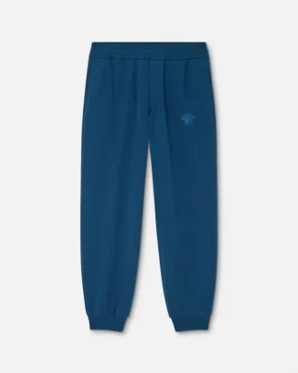 Bestickte Sweathose aus Baumwolljersey
