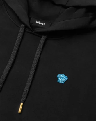 Bestickter Medusa-Hoodie