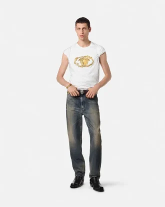 Besticktes Buckle Crest T-Shirt