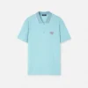 Besticktes Medusa-Poloshirt