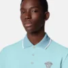 Besticktes Medusa-Poloshirt