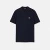 Besticktes Polohemd aus Baumwollpiqué