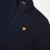 Besticktes Polohemd aus Baumwollpiqué