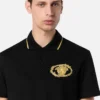 Besticktes Polohemd mit Buckle Crest