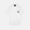Besticktes Polohemd mit V-Emblem