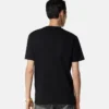 Besticktes Slim-Fit-T-Shirt aus Baumwolljersey