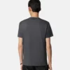 Besticktes Slim-Fit-T-Shirt aus Baumwolljersey