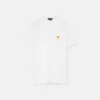 Besticktes T-Shirt aus Baumwolljersey