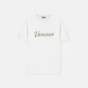 Besticktes T-Shirt aus Baumwolljersey