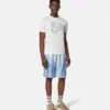Besticktes T-Shirt aus Baumwolljersey