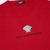 Besticktes T-Shirt aus Baumwolljersey