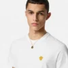 Besticktes T-Shirt aus Baumwolljersey