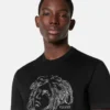Besticktes T-Shirt aus Baumwolljersey