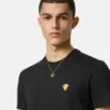 Besticktes T-Shirt aus Baumwolljersey