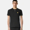 Besticktes T-Shirt aus Baumwolljersey