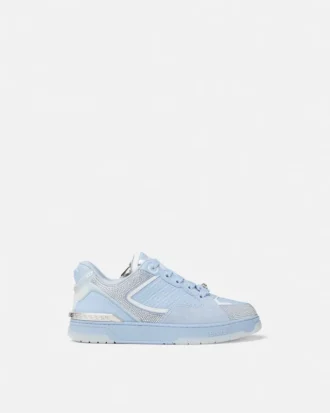 Biggie Basket Verzierte Ledersneaker