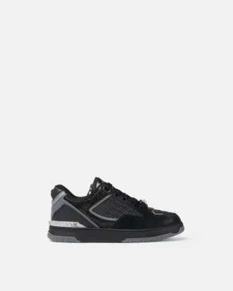 Biggie Basket Verzierte Ledersneaker
