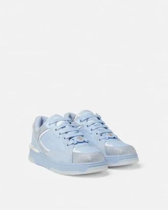 Biggie Basket Verzierte Ledersneaker