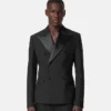 Blazer aus Wolle und Mohair