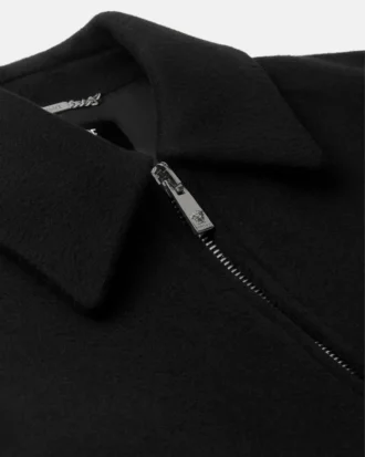 Blouson aus Wolle und Kaschmir mit Reißverschluss