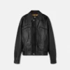 Blousonjacke aus Plongé-Leder