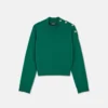 Boxy-Pullover aus Woll-Kaschmir-Strick