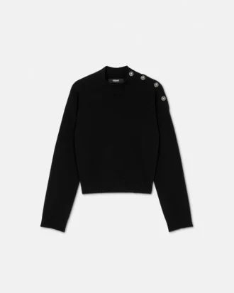 Boxy-Pullover aus Woll-Kaschmir-Strick