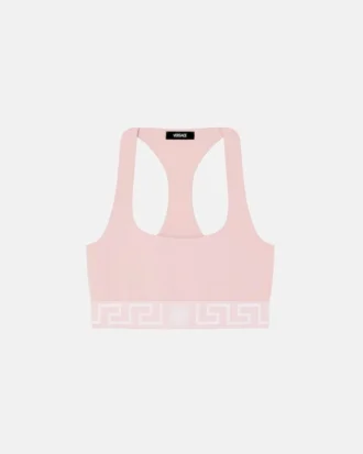 Bralette aus Baumwolljersey mit Rundhalsausschnitt