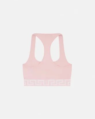 Bralette aus Baumwolljersey mit Rundhalsausschnitt