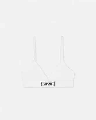 Bralette aus gerippter Baumwolle
