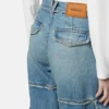 Cargo-Jeans mit niedriger Taille