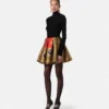 Cheetah Barocco Silk Duchesse Ballettrock