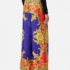 Cheetah Barocco Silk Pants