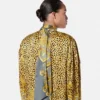 Cheetah Foulard Seiden-Lavallière-Hemd