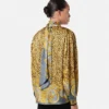 Cheetah Foulard Seiden-Lavallière-Hemd