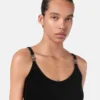 Chenille-Mini-Kleid mit ausgestelltem Rock