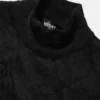 Chenille-Top mit Stehkragen