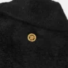 Chenille-Top mit Stehkragen